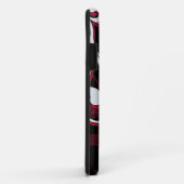 Rode en Witte Krullen Case-Mate iPhone Case (Achterkant/rechts)