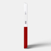 Rode en witte rechthoeken Case-Mate iPhone case (Achterkant / Links)