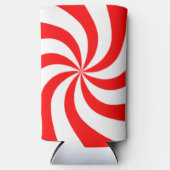 Rode en witte spiraalvormige print (Voorkant)