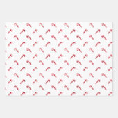 Rode en witte strepen inpakpapier vel (Voorkant 2)