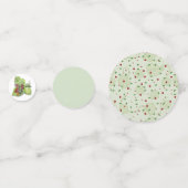 rode en zwarte bramen confetti (Achterkanten)