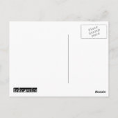 Rode en zwarte dragons briefkaart (Achterkant)