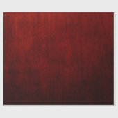 Rode en zwarte florale textiel cadeaupapier (Vlak)