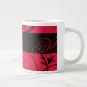 Rode en Zwarte Jumbo Mok (Rechts)