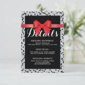 Rode en zwarte kaart (Staand voorkant)