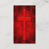 RODE EN ZWARTE VISITEKAARTJES (Achterkant)