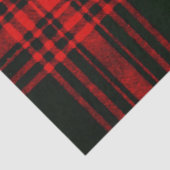 rode en zwarte vlecht tissuepapier (Detail)