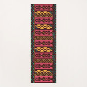 rode etnische aztec yogamat (Voorkant)