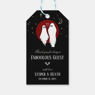 Rode Faboolous Bruiloft Gast Halloween Bruiloft Fa Cadeaulabel