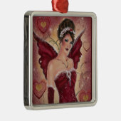 Rode Fairy Kerstmis ornament (Rechts)