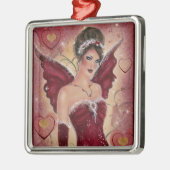 Rode Fairy Kerstmis ornament (Links)