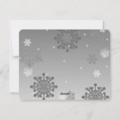 Rode Fancy kerstfeestelijke fotokaart Feestdagenkaart (Achterkant)