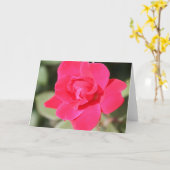 Rode Favoriete Floribunda nam toe Kaart (Gele Bloem)