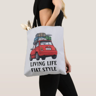 rode fiat draagtas