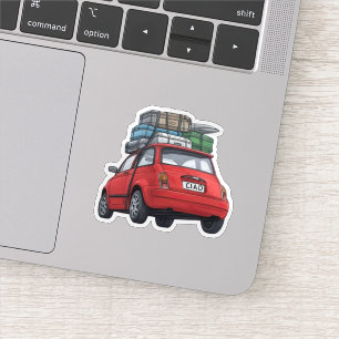 rode fiat sticker