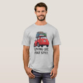 rode fiat t-shirt (Voorkant volledig)