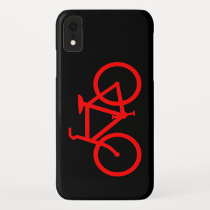 Rode fiets iPhone XR hoesje