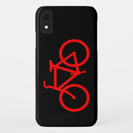 Rode fiets Case-Mate iPhone case (Achterkant)