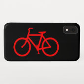 Rode fiets Case-Mate iPhone case (Achterkant (horizontaal))
