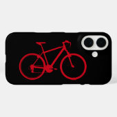 rode fiets, fietsen Case-Mate iPhone case (Achterkant (horizontaal))
