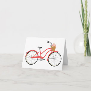 Rode fiets kaart