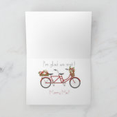 Rode fietsen, Kaart voor marry (Binnen)