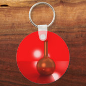 rode fles sleutelhanger (Voorkant)