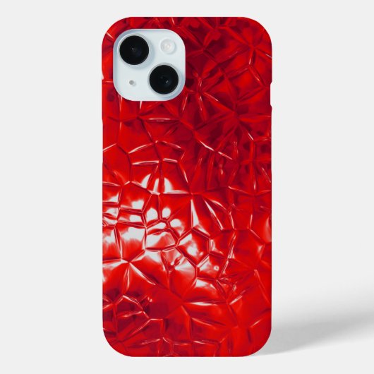 rode folie abstract Case-Mate iPhone case (Achterkant)