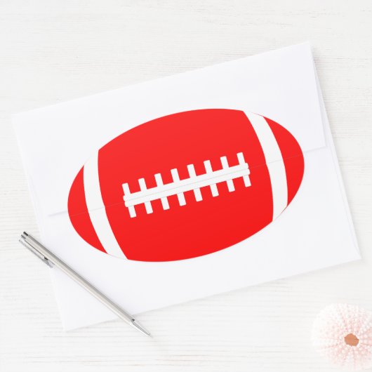 Rode Footballs Sticker (Envelop)