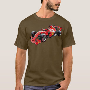 Rode Formule 1 T-shirt