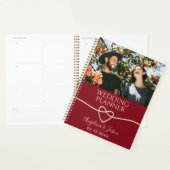 Rode Foto Huwelijk Planner (Display)