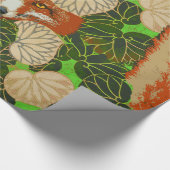RODE FOX VAN DE GROENE LEAVES EN FOLIAGE CADEAUPAPIER (Hoek)
