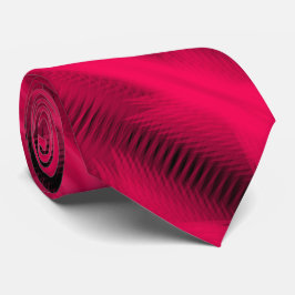 Rode Futuristische Abstracte Diagonale Patroon Kun Stropdas