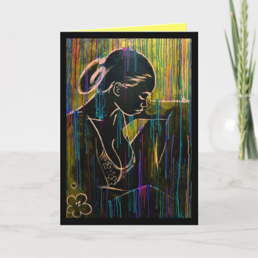 Rode garnaal kaart (Voorkant)