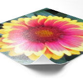 RODE GEEL FOTO AFDRUK (Hoek)