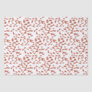 Rode gekookte langoest tissuepapier