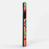 Rode Gele Kleurrijke Patchwork Dekenaankleding Case-Mate iPhone Case (Achterkant/rechts)
