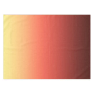 Rode gele Ombre Tafelkleed