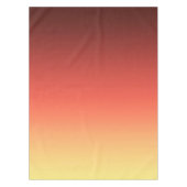 Rode gele Ombre Tafelkleed (Voorkant)