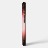 Rode geluidsgolven Case-Mate iPhone case (Achterkant / Links)