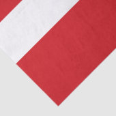 Rode gestript tissuepapier (Detail)