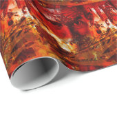 Rode Gevel Graffiti Cadeaupapier (Rol Hoek)