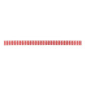Rode gingham lint (Voorkant)