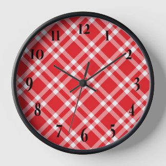Rode Gingham Patroon