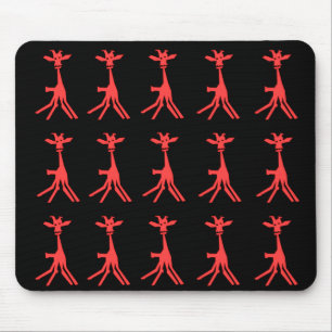 Rode Giraffe Mousepad Muismat