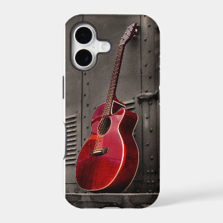 Rode Gitaar iPhone 5/5s Hoesje