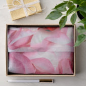 Rode glazen Roos Tissuepapier (Geschenk)