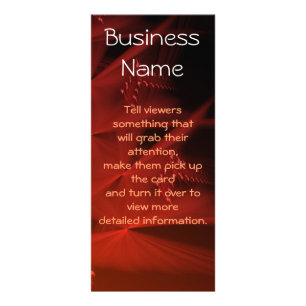 Rode Gleem Reclamekaart