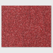 Rode glitter cadeaupapier (Vlak)