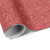 Rode glitter cadeaupapier (Rol Hoek)